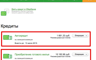 Как узнать остаток по кредиту в Сбербанке